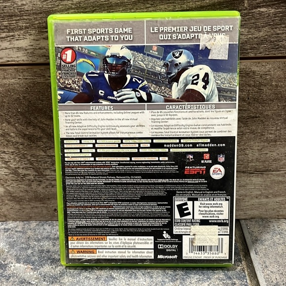 5 for $40 - Madden NFL 09 for Xbox 360 - Picture 4 of 4